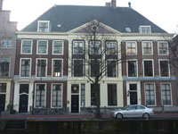 Rapenburg 45 in Leiden, the home of the ASC in its early years. 