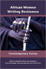 book cover "African women writing resistance"