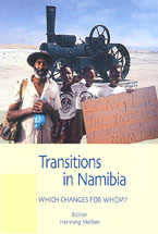 book cover Transitions in Namibia