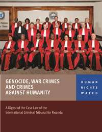 Book cover Genocide, war crimes and crimes against humanity