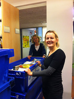 arrival of KIT books at the ASC