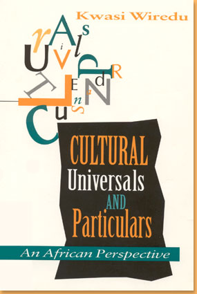 book cover Cultural universals and particulars