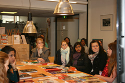 guided tour, ASC library