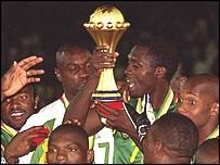 Cameroon Winner 2002 Cup of Nations 