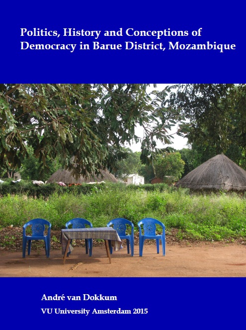 Cover PhD thesis André van Dokkum