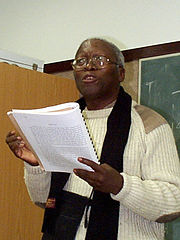 Lewis Nkosi, 2011 (Source: Wikimedia Commons, Graham esaach, CC-BY 4.0)