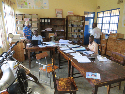 Land certificate office in Ngozi Burundi