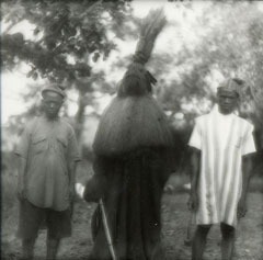 glass plate positive by Sjoerd Hofstra, Sierra Leone 1935