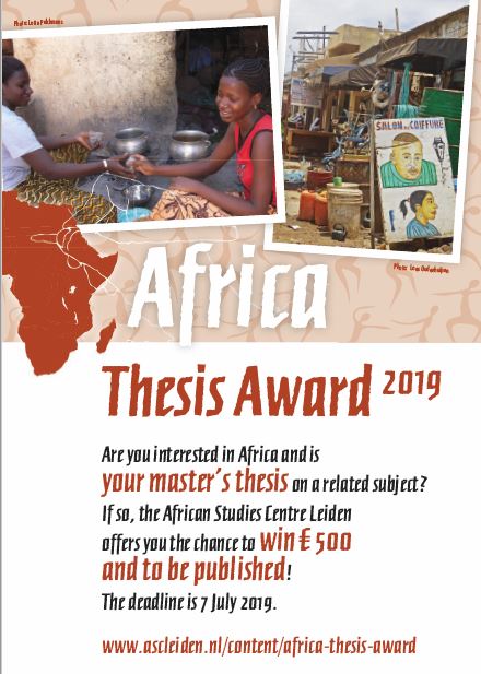 Flyer Africa Thesis Award