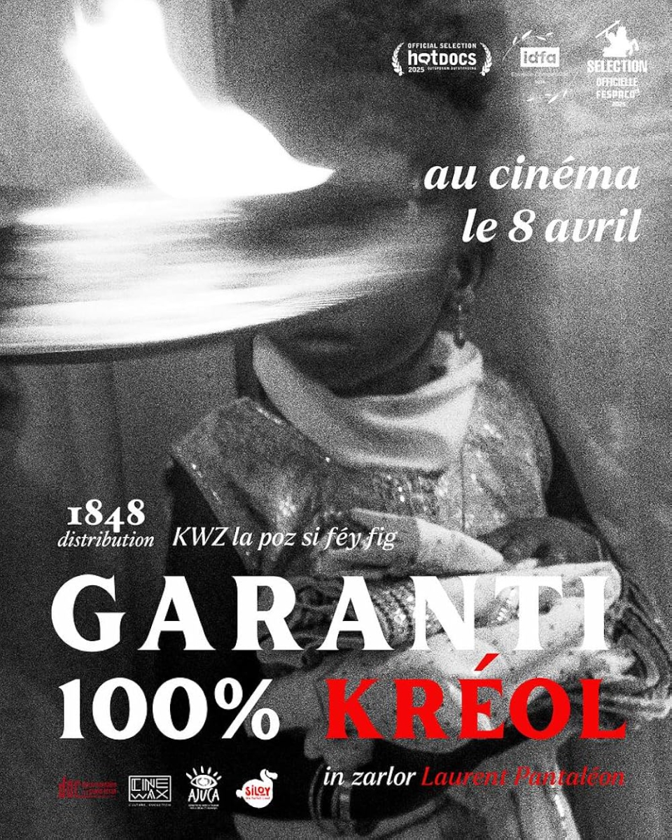 poster "Garanti 100% Kréol"