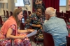 PhD alumna Julie Ndaya (middle).