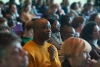 The audience, attentively listening... Photo: Eelkje Colmjon.