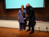 Ton Dietz bestows De Villiers with the title of 'ASC honorary artist' (photo Fenneken Veldkamp)